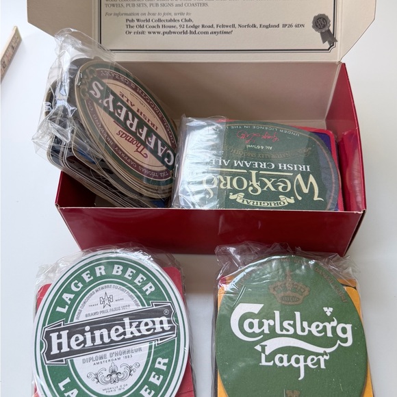 British Pub Coasters Set - Picture 6 of 16